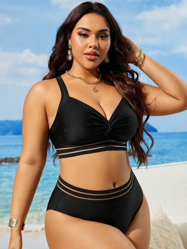 Plus Size Sabrina Bikini Set