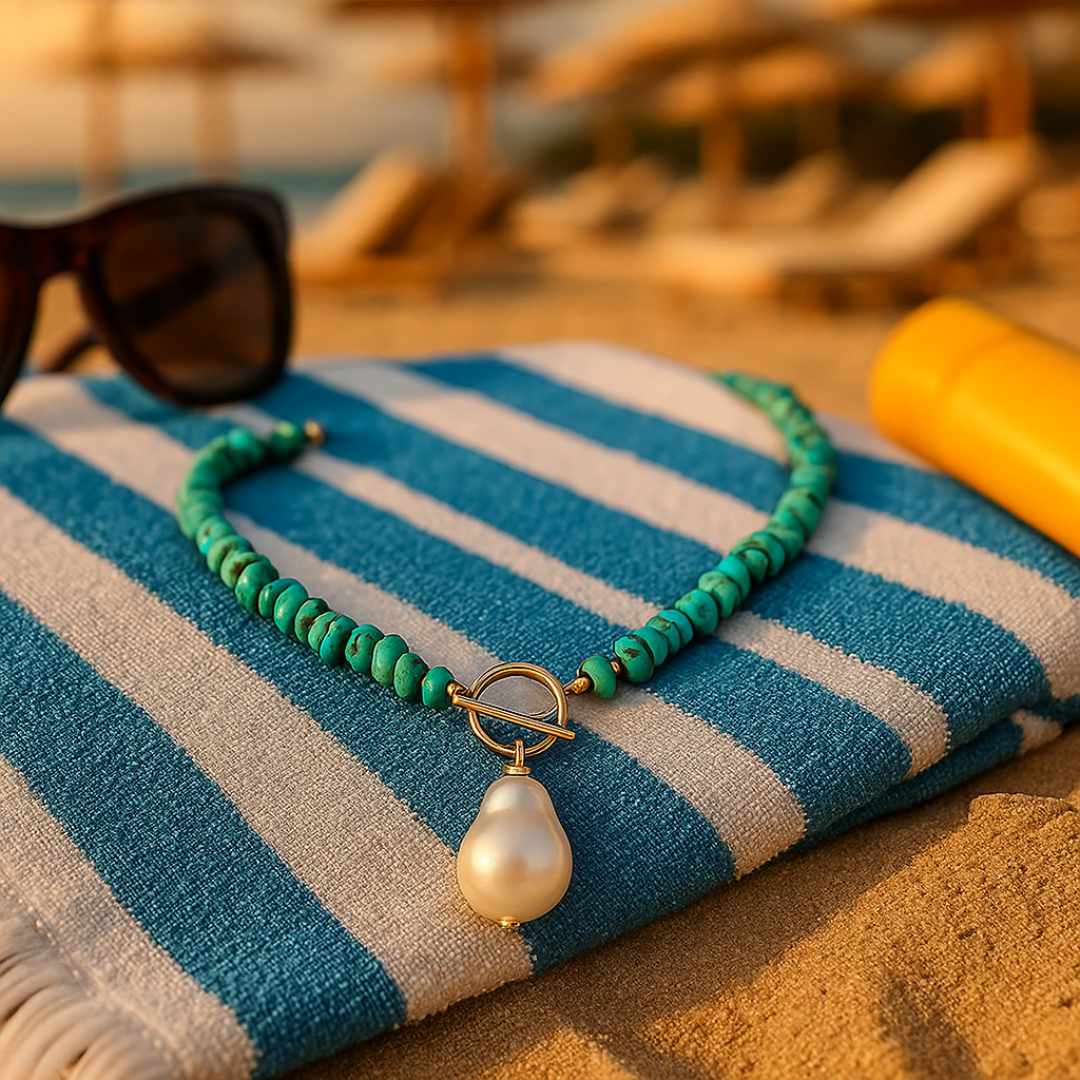 Delphina - Ocean's Embrace Necklace
