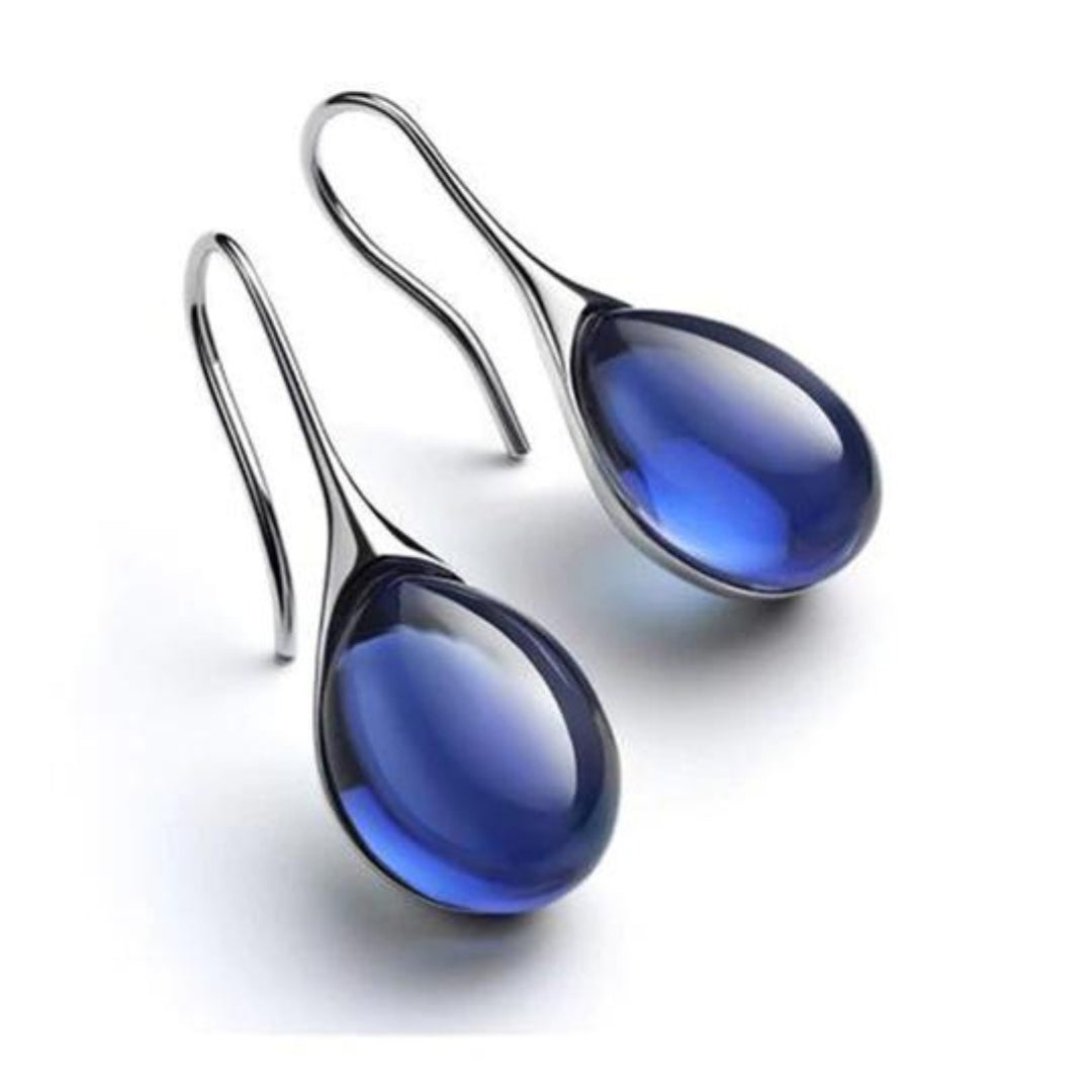 Radiant Crystal Dangle Earrings