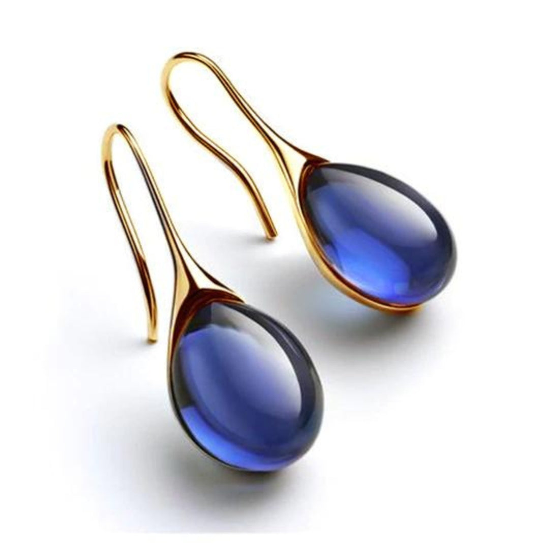 Radiant Crystal Dangle Earrings