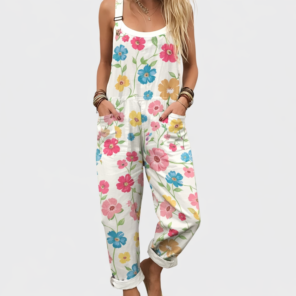 Mia | Relaxed Printed Jumpsuit