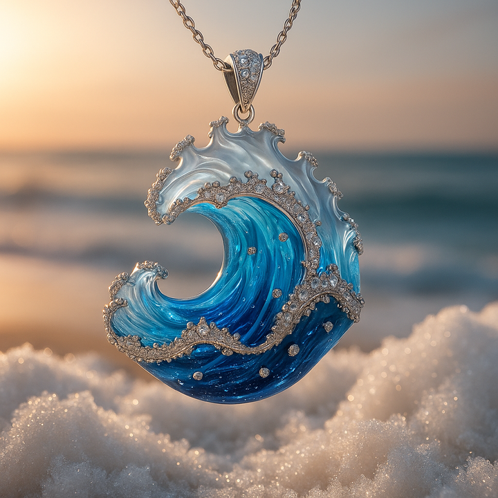 Serena - Classic Eternal Waves Necklace