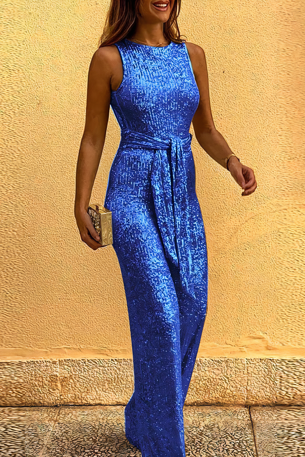 Evelise - Glitter Jumpsuit