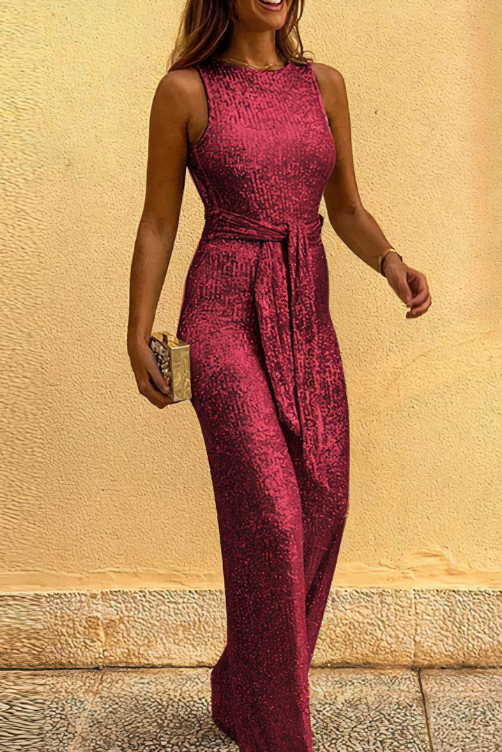Evelise - Glitter Jumpsuit