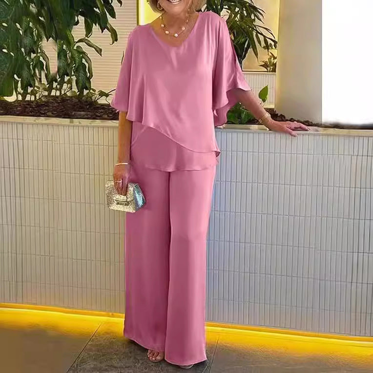 Martha - Easygoing Wide-Leg Ensemble