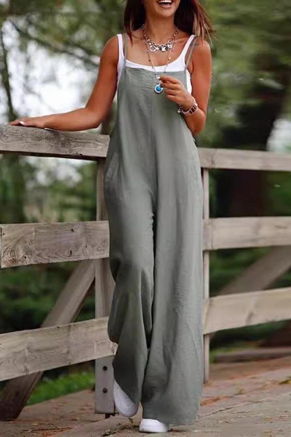 Brynna - Relaxed Wide-Leg Jumpsuit