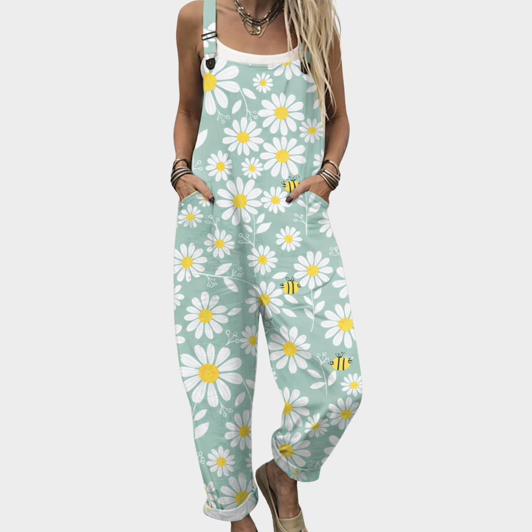 Heather | Relaxed Printed Jumpsuit