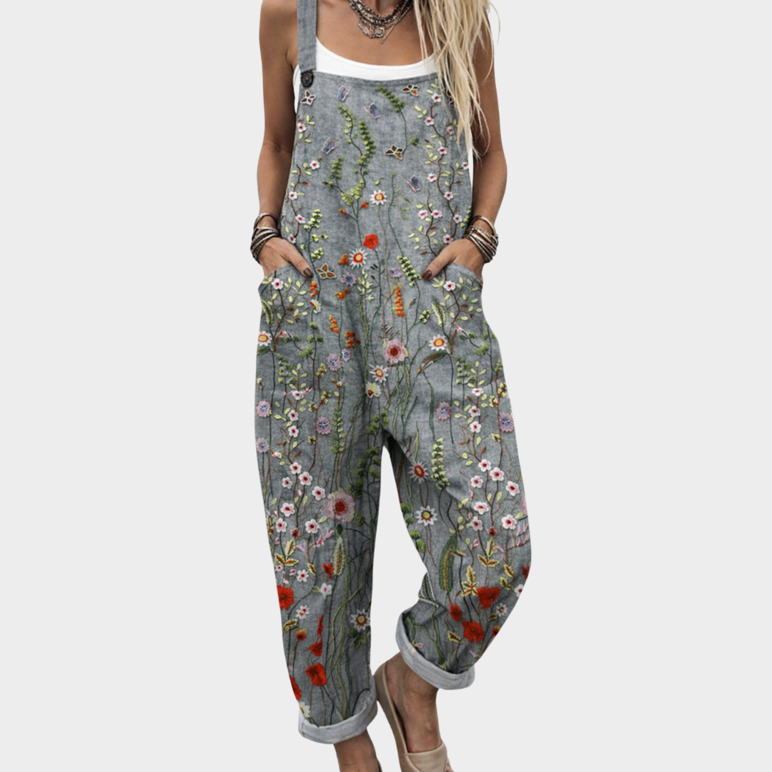 Eva | Relaxed Printed Jumpsuit