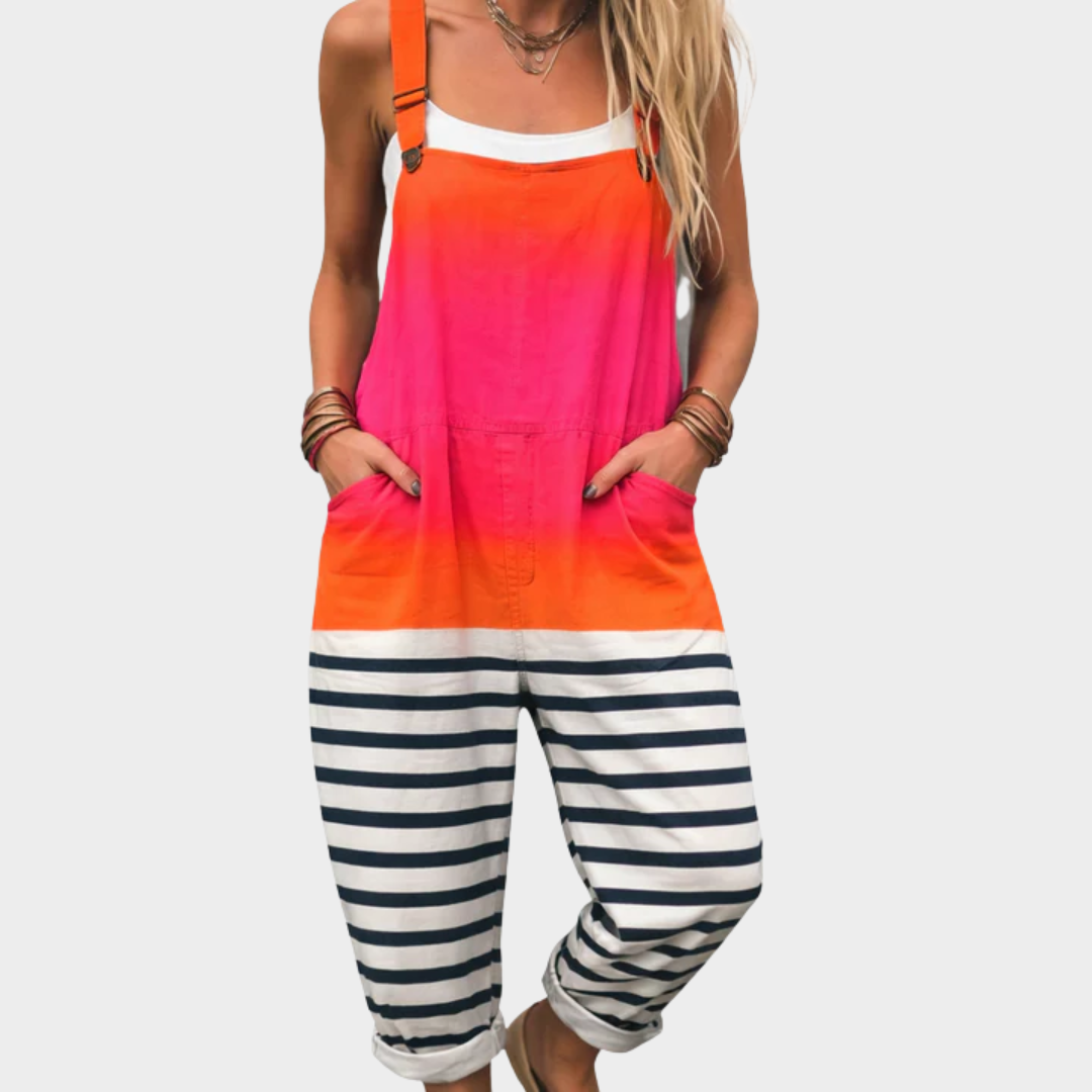 Judy | Relaxed Printed Jumpsuit