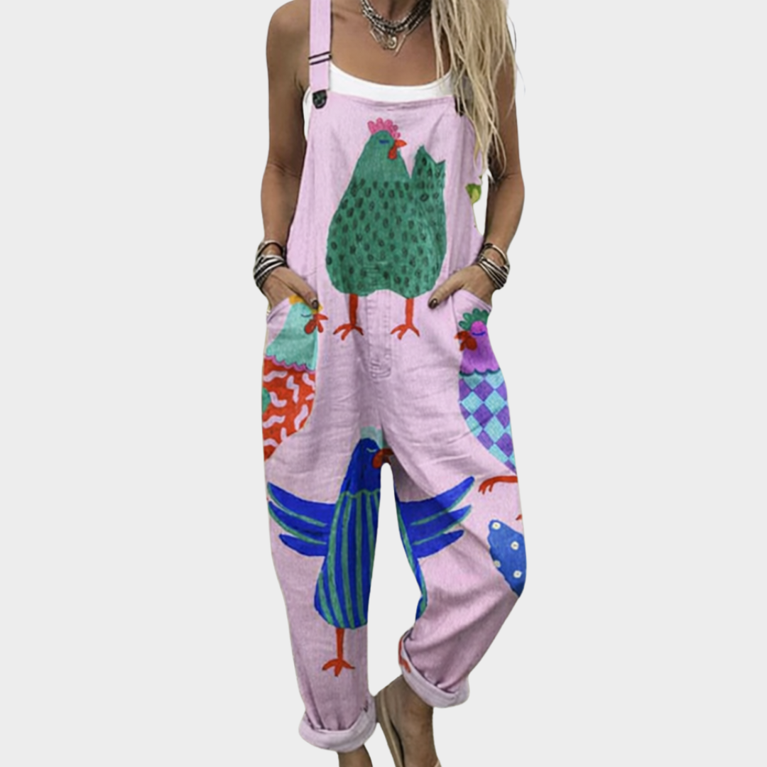 Joyce | Relaxed Printed Jumpsuit