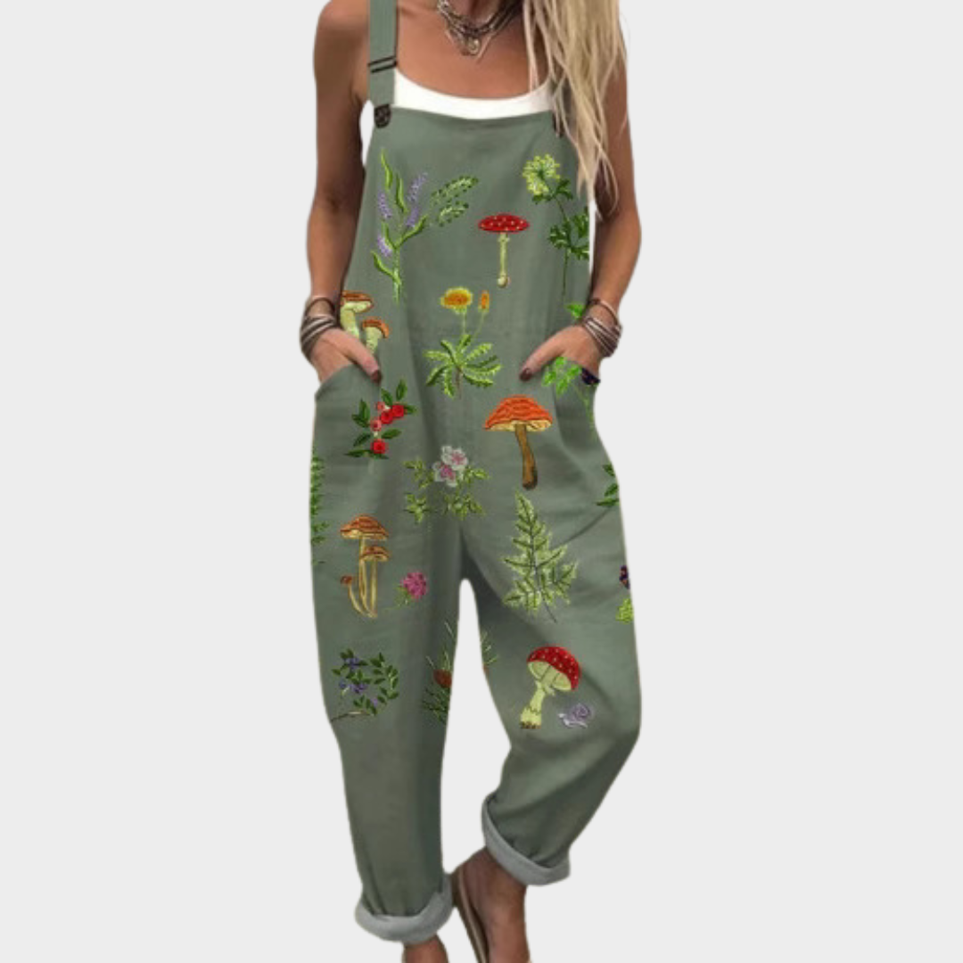 Helen | Relaxed Printed Jumpsuit