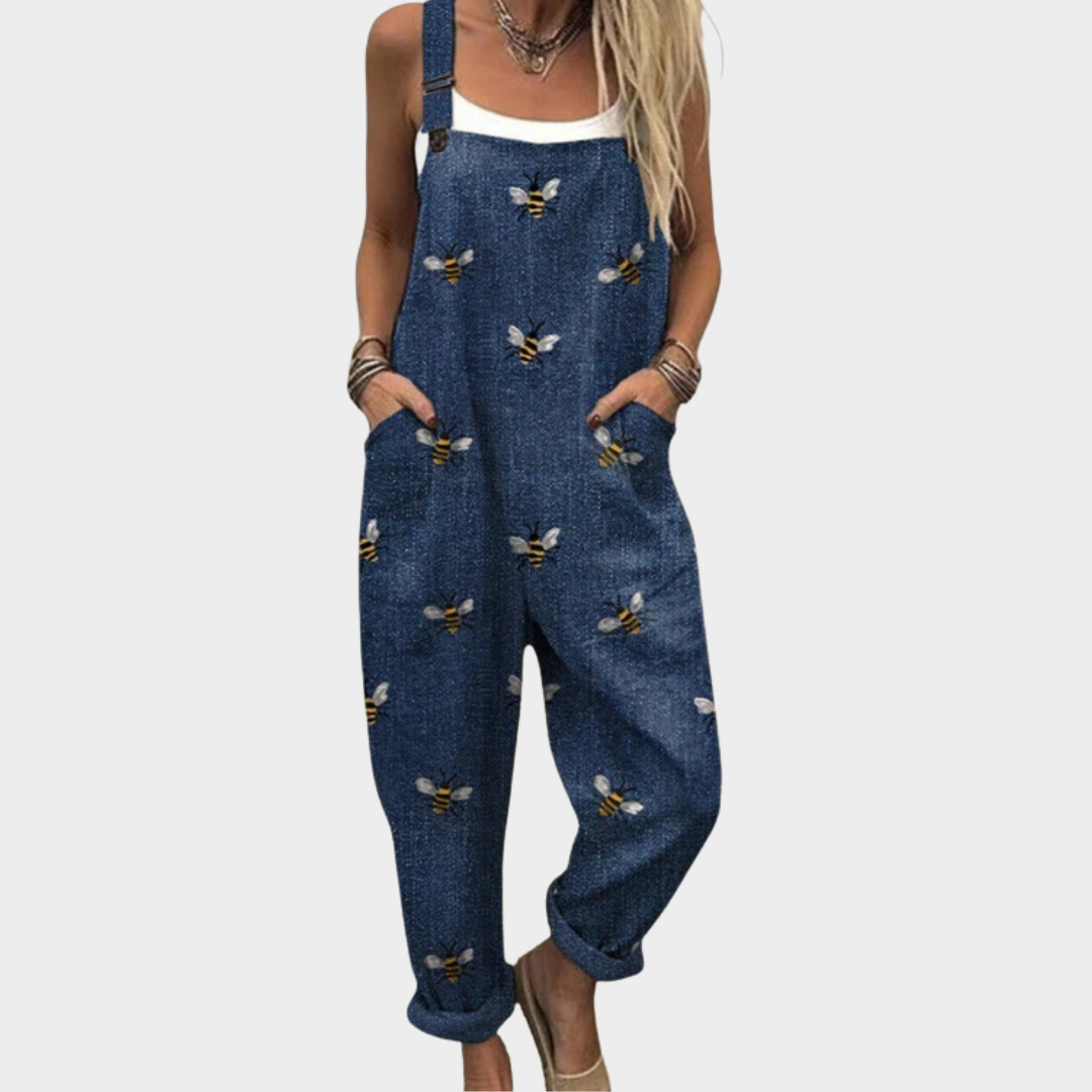 Clara | Relaxed Printed Jumpsuit