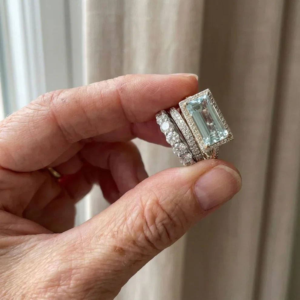 Classic Silver and Turquoise Ring Collection