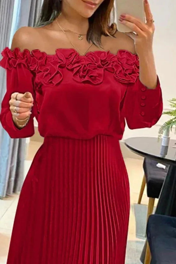 Ava™ | Strapless Maxi Dress