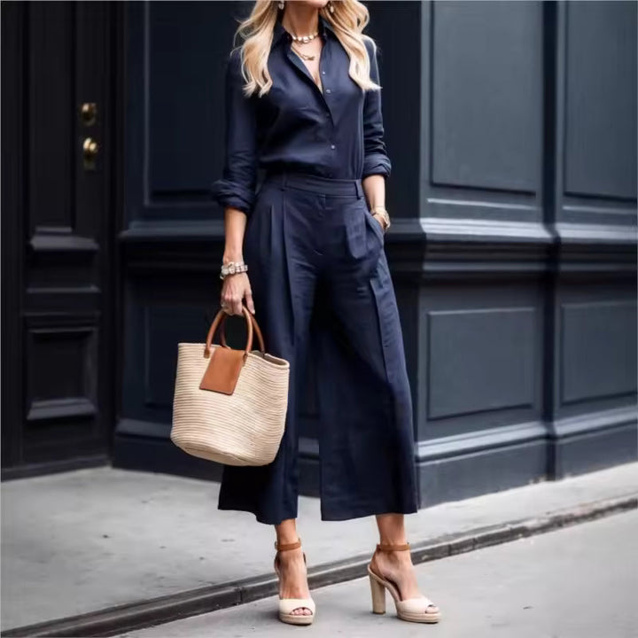 Noor™ | Relaxed Fit Lounge Set with Pants