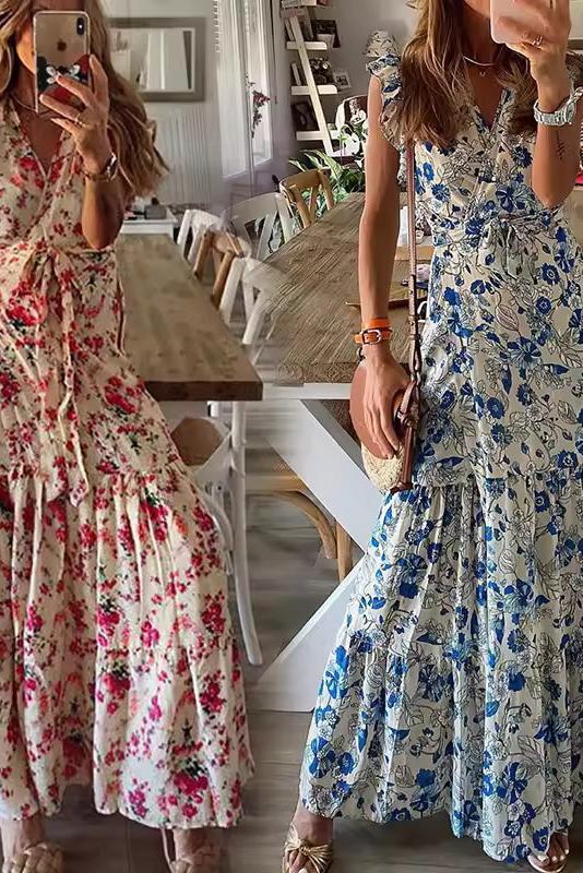 Shera - Floral Maxi Dress