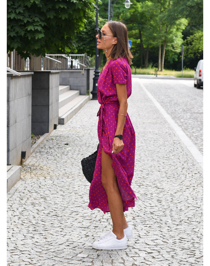 Leanne - Elegant Tummy Covering Dress