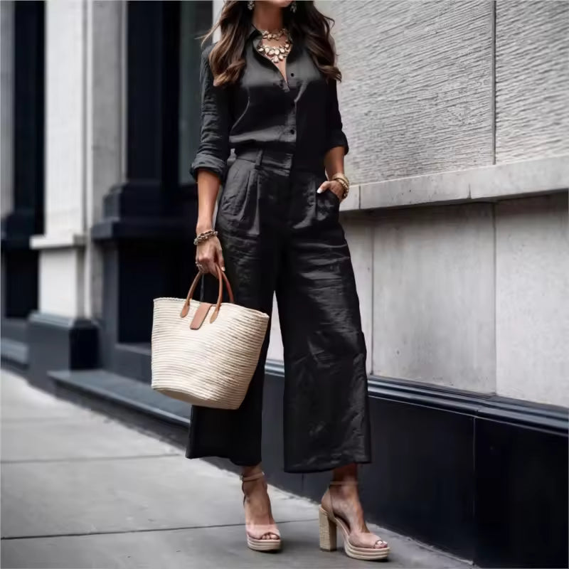 Noor™ | Relaxed Fit Lounge Set with Pants