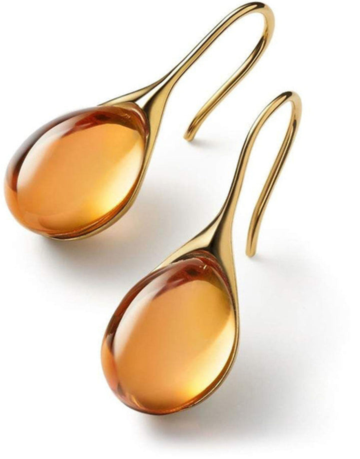 Radiant Crystal Dangle Earrings