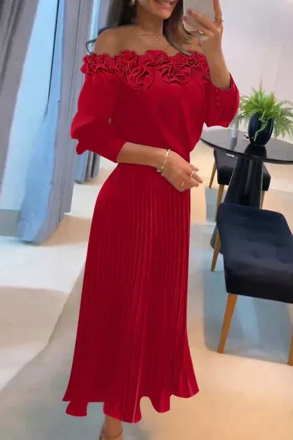 Ava™ | Strapless Maxi Dress