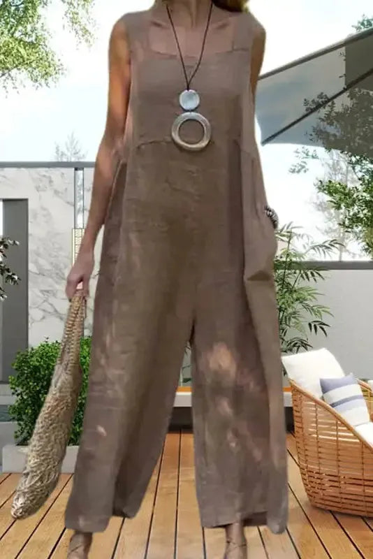 Zadie - Elegant Relaxed Jumpsuit