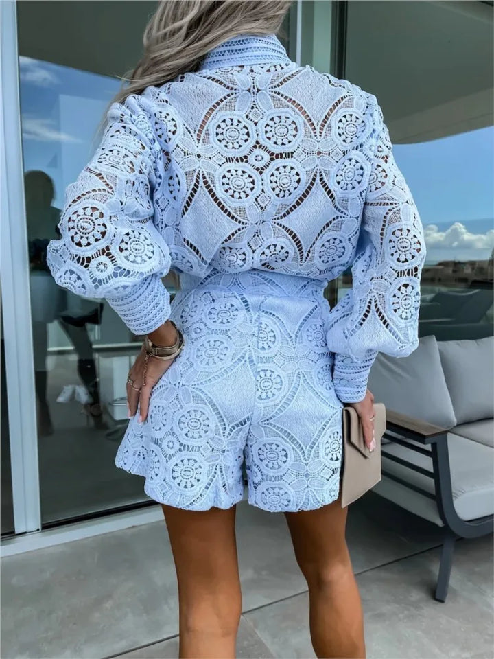 Amelina - Sophisticated Lace Ensemble