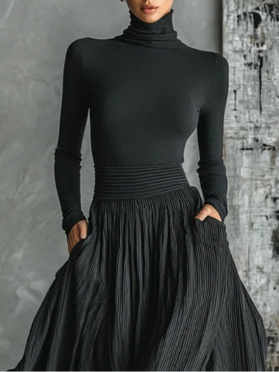 Eva™ || Chic Pleated Skirt Set