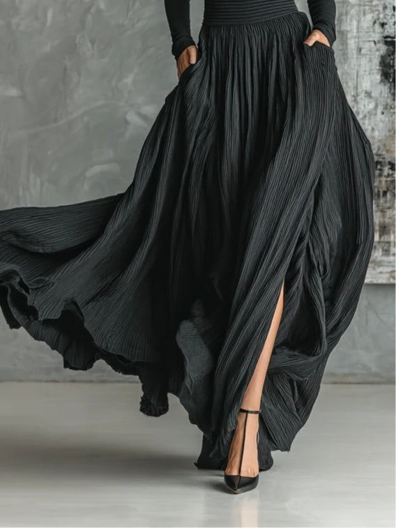 Eva™ || Chic Pleated Skirt Set