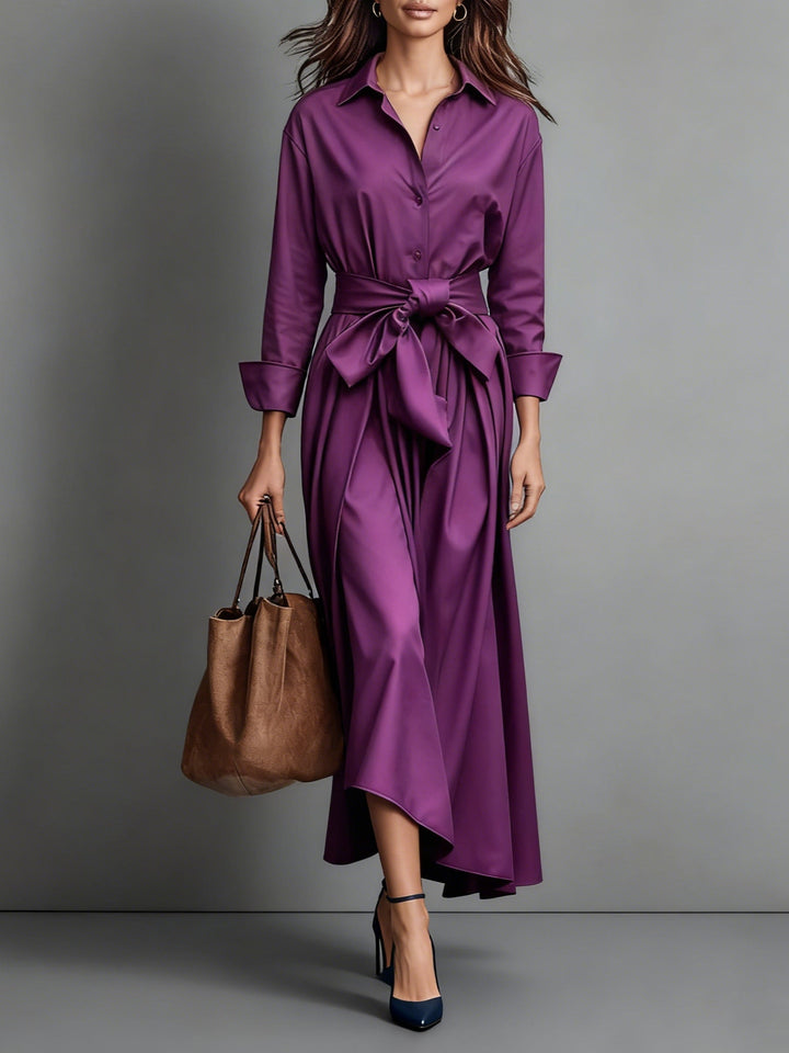 Marise™ | Chic Maxi Dress Featuring Bow Accent