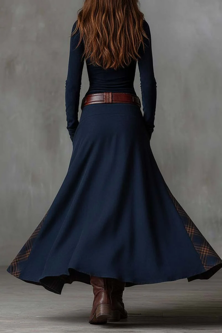 Fiona | Elegant Vintage Maxi Dress