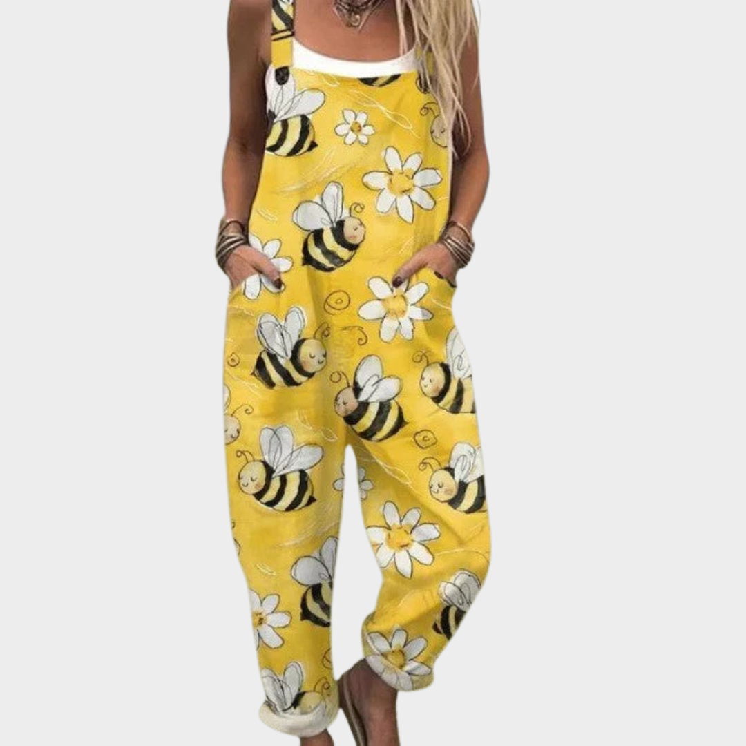 Olivia | Relaxed Printed Jumpsuit