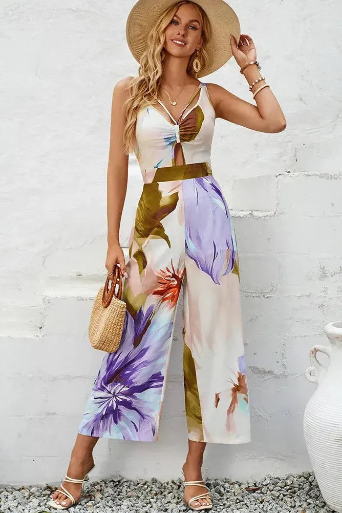 Rosetta - Floral Jumpsuit