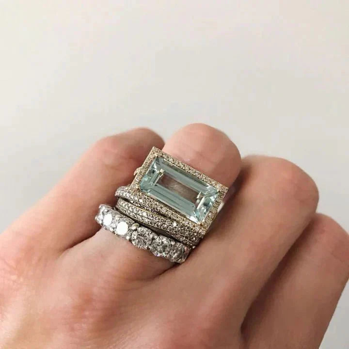Classic Silver and Turquoise Ring Collection