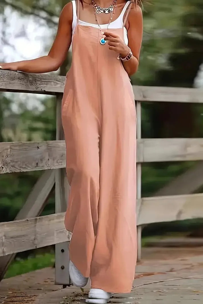 Brynna - Relaxed Wide-Leg Jumpsuit