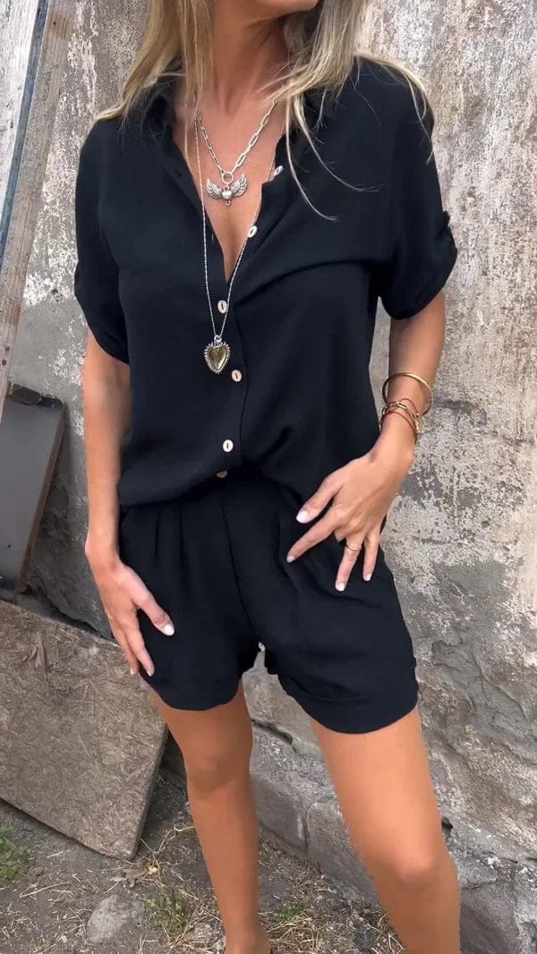 NOA - Linen Blend Two-Piece Set