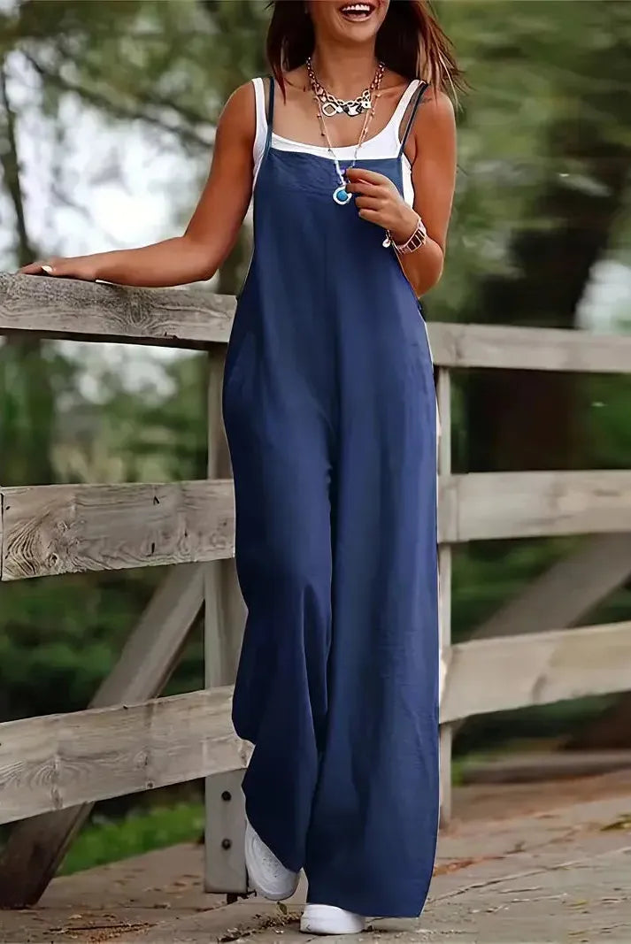 Brynna - Relaxed Wide-Leg Jumpsuit