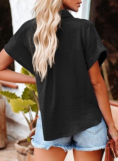 Norelia - Casual Textured Blouse