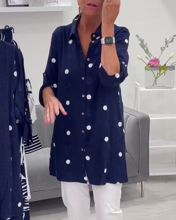 Rovery - Timeless Polka Dot Button-Up