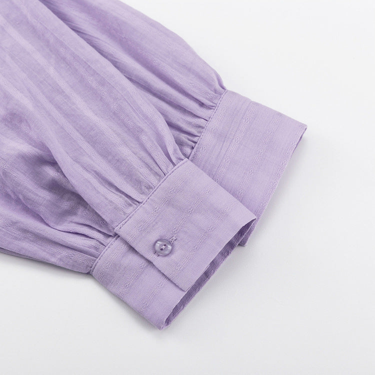 Yselia - Lightweight Button-Up and Shorts Ensemble