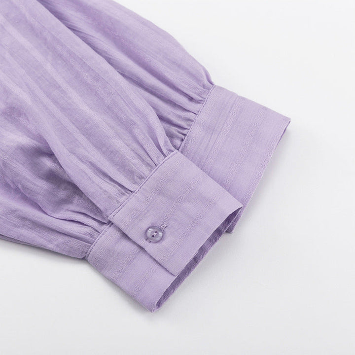 Yselia - Lightweight Button-Up and Shorts Ensemble