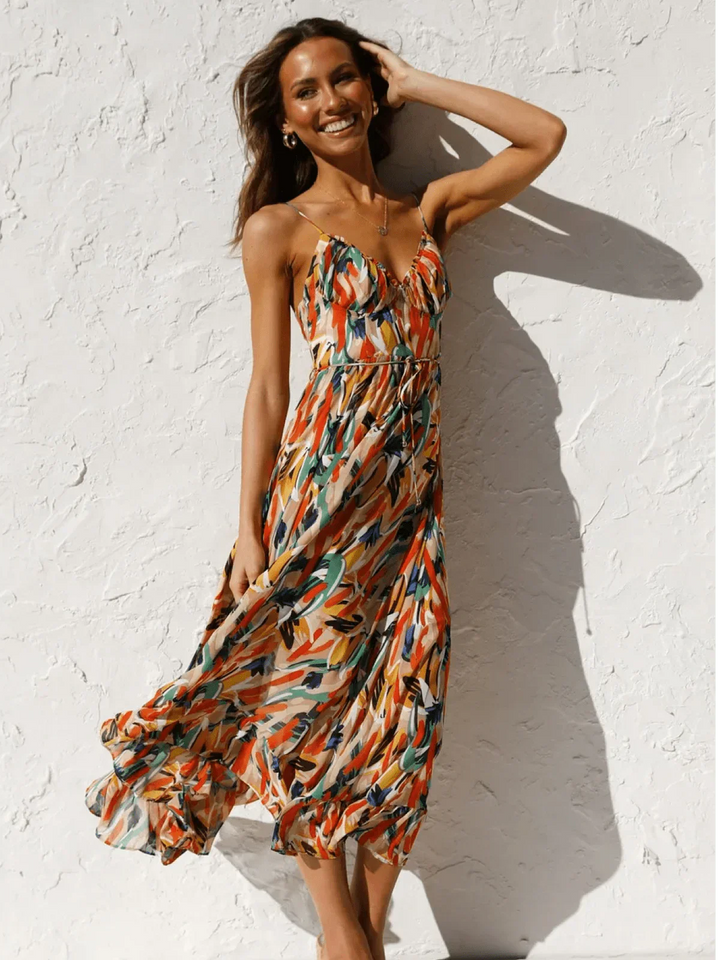 Kristy - Chic Midi Dress