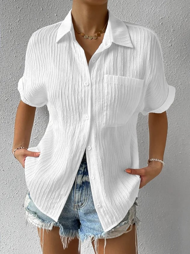 Norelia - Casual Textured Blouse
