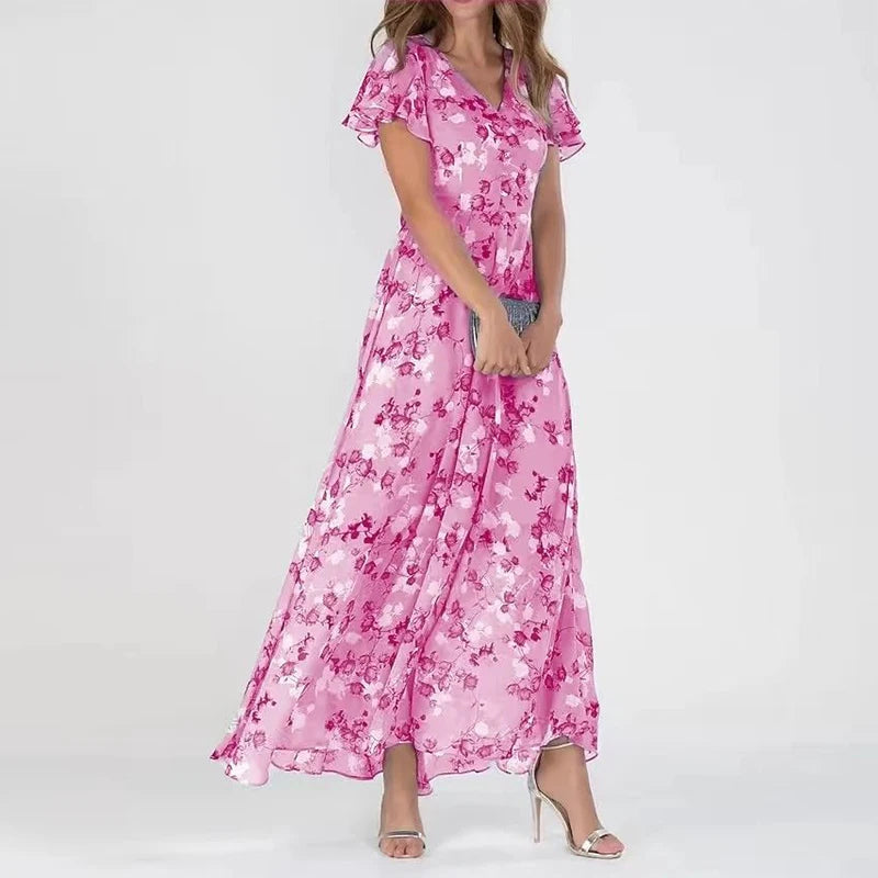 Vireya - Glamorous Tummy Covering Dress