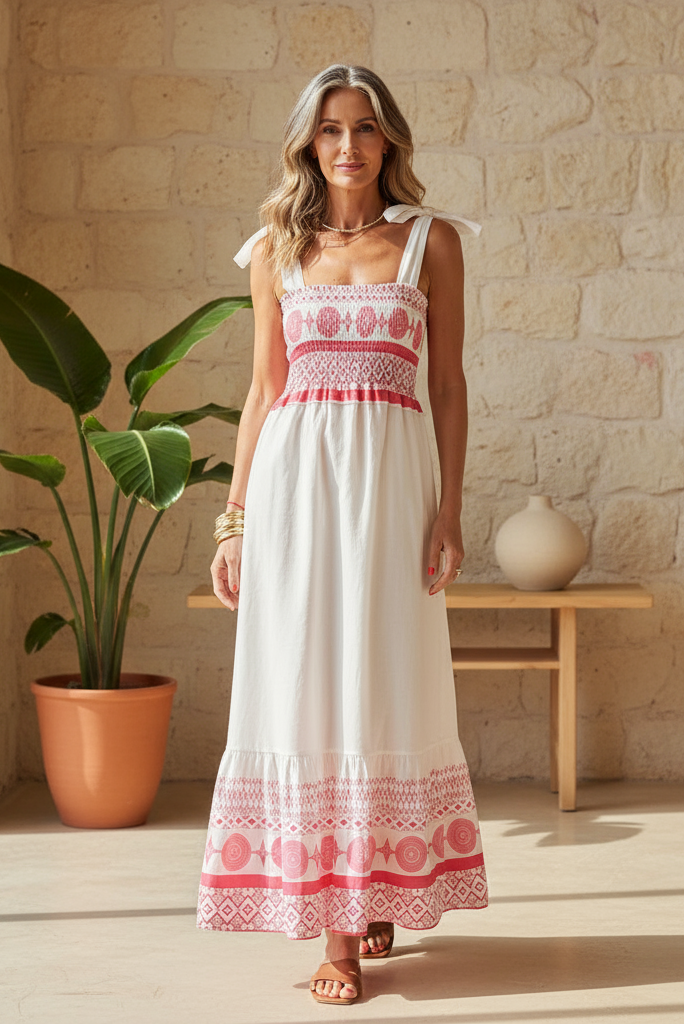 Rianna - Bohemian Summer Maxi Dress