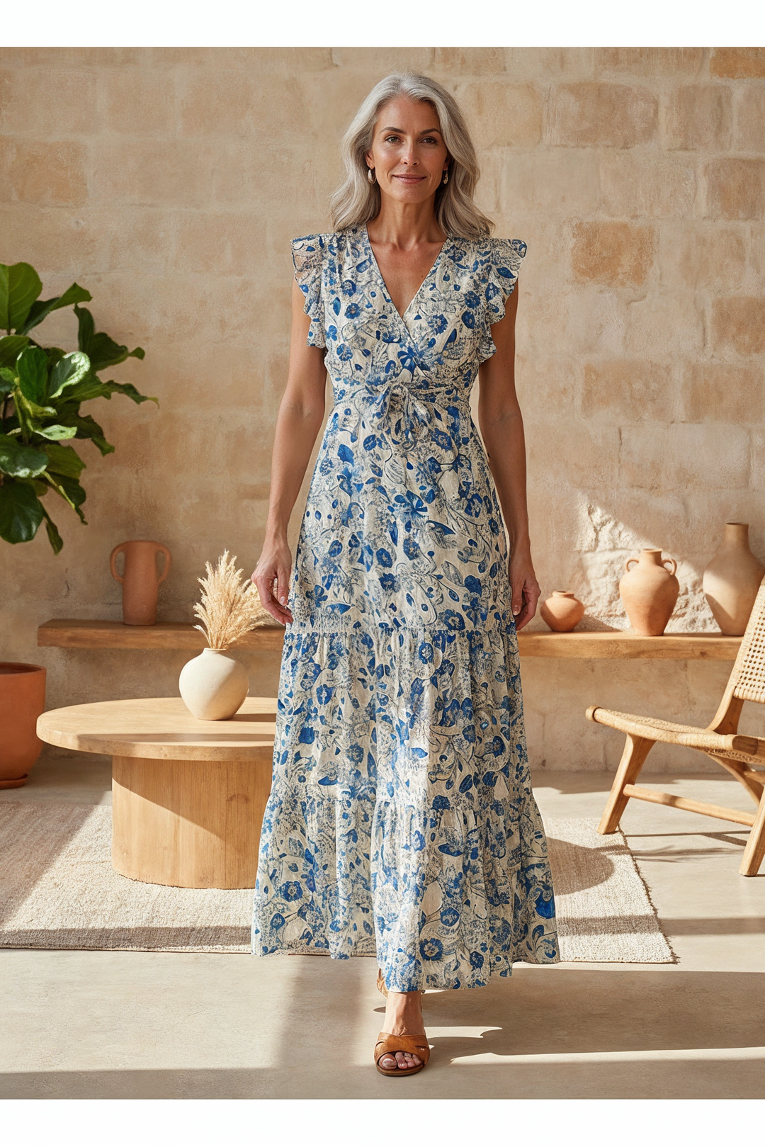 Shera - Floral Maxi Dress
