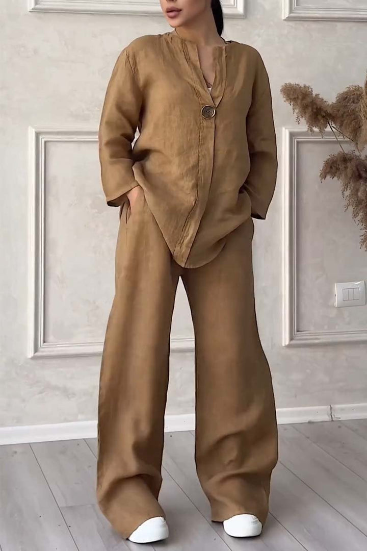 Mirelda - Casual Two-Piece Lounge Ensemble