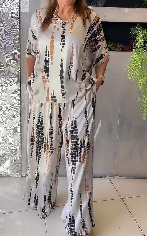 Marie - Relaxed Printed Ensemble