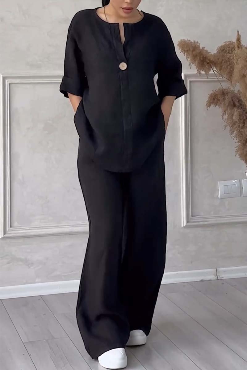 Mirelda - Casual Two-Piece Lounge Ensemble