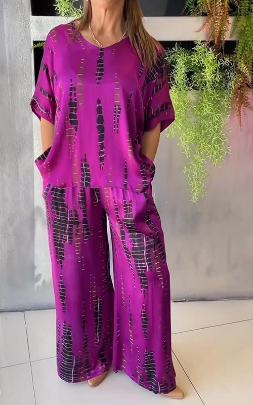 Marie - Relaxed Printed Ensemble