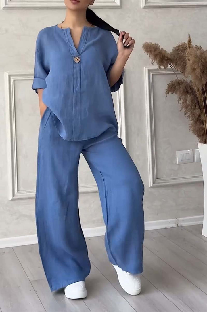 Mirelda - Casual Two-Piece Lounge Ensemble